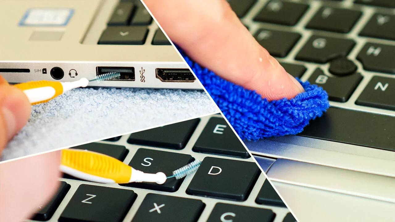 HP laptop internal cleaning
