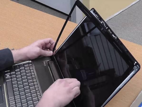 HP screen replacement process